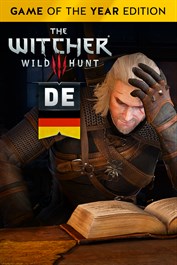 Pack de langue pour The Witcher 3: Wild Hunt - Game of The Year Edition (DE)