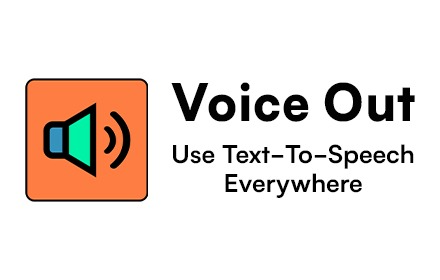 Voice Out: Text to Speech Voice Reader small promo image