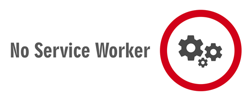 No Service Worker marquee promo image