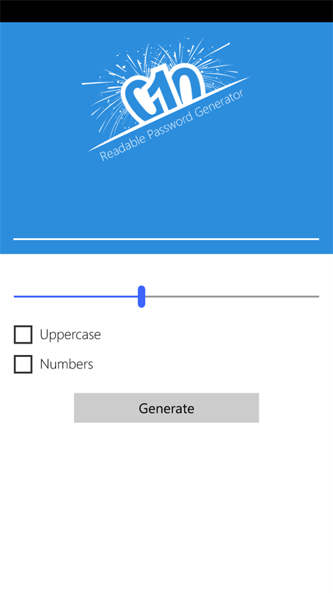 Readable Password Generator Screenshots 2