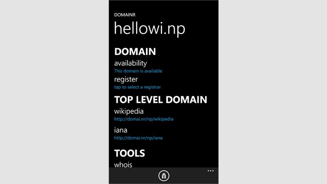 Get Domainr Microsoft Store