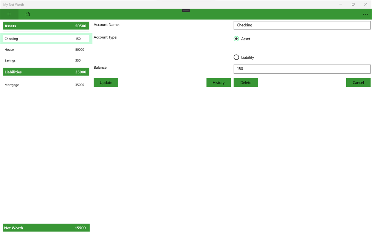 #3. My Net Worth (Windows) Tekijänä: T4 Software Inc.