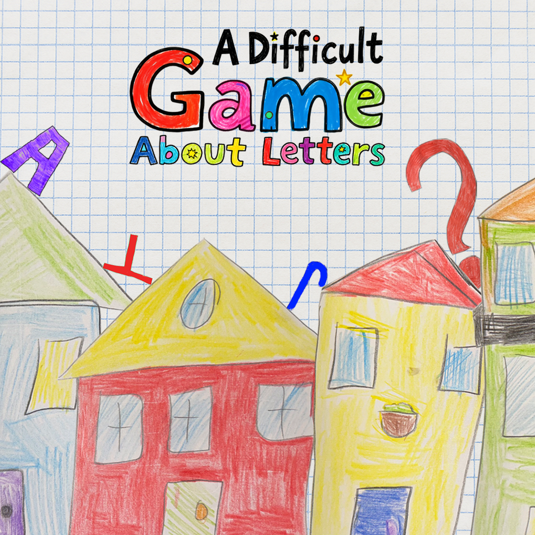 A Difficult Game About Letters