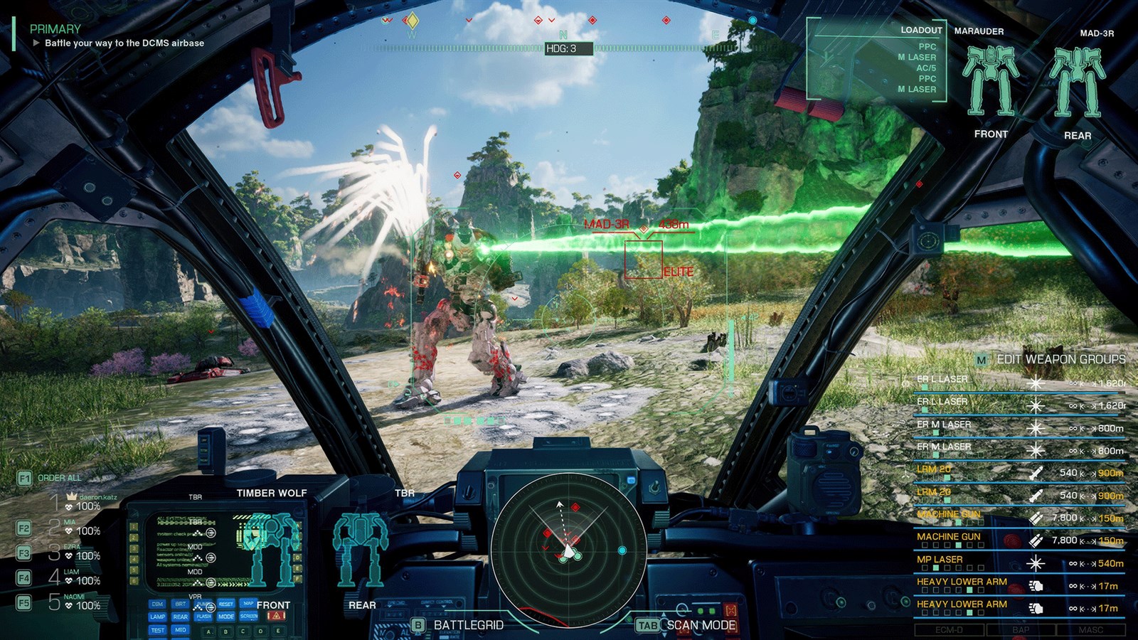 MechWarrior 5: Clans — captura 1