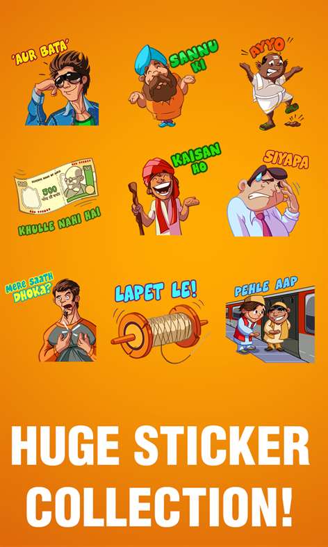 DESI Stickers FREE For WhatsApp Facebook All