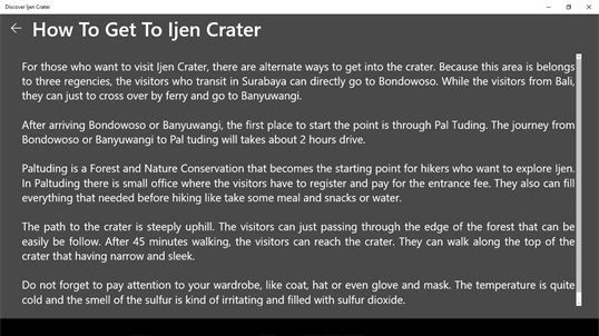 Discover Ijen Crater screenshot 6