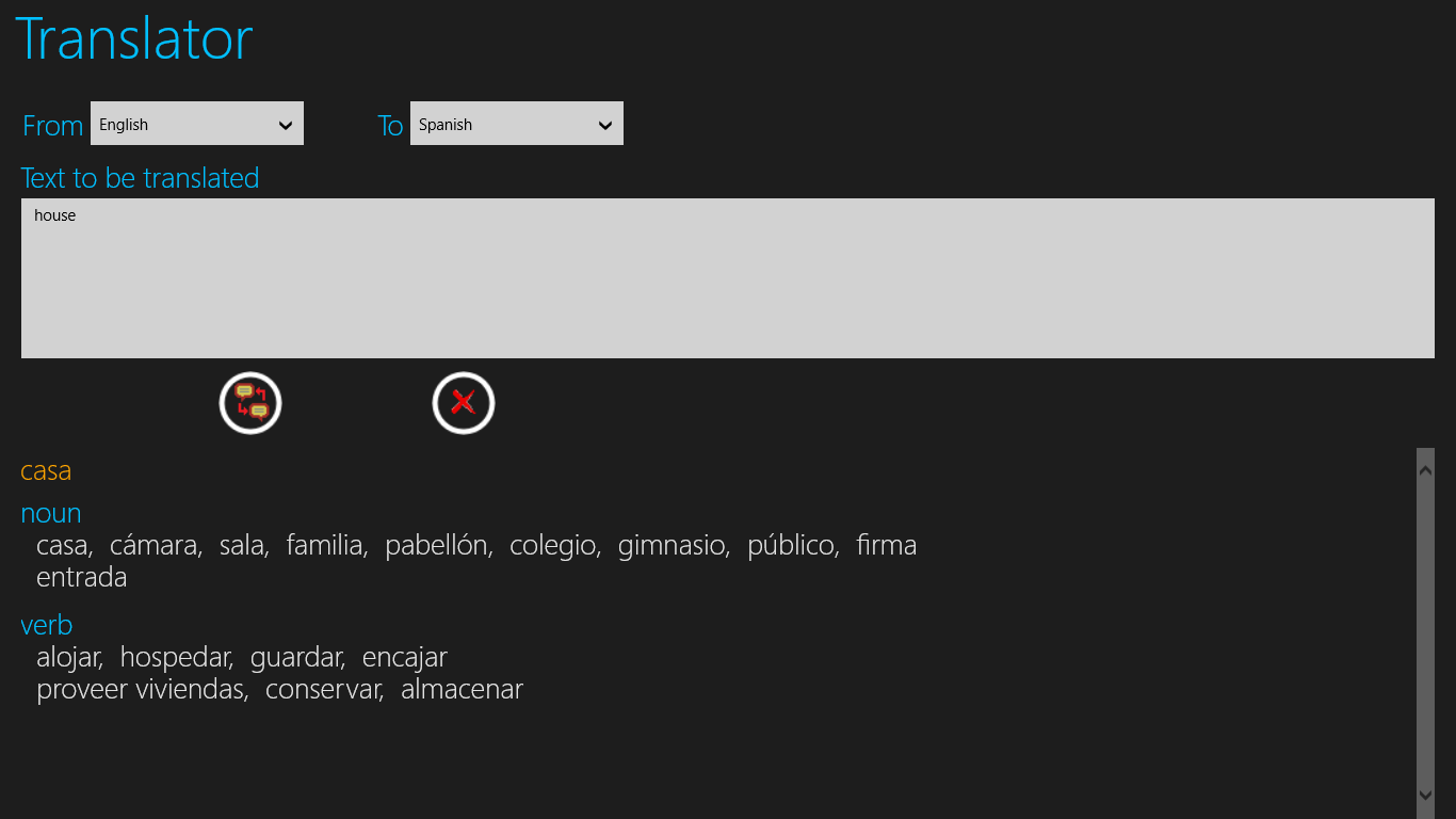 Universal Language Translator for Windows 10