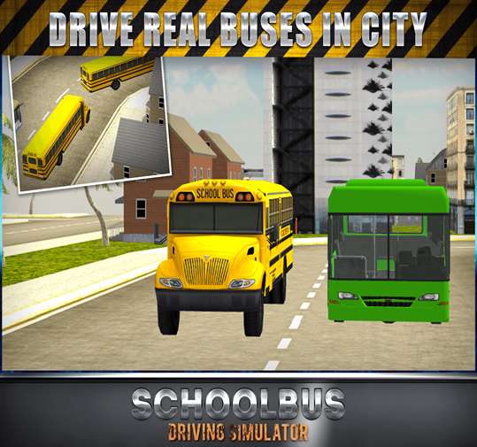 Schoolbus Driving Simulator screenshot 2