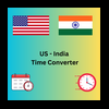 US-India Time Converter