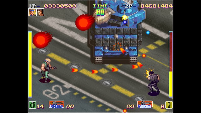 ACA NEOGEO SHOCK TROOPERS screenshot 3