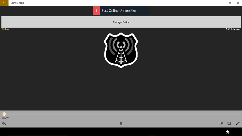Scanner Radio – Microsoft Apps