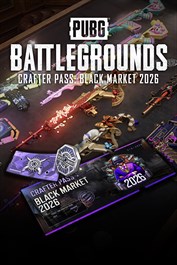 PUBG - クラフターパス: ブラックマーケット2026 ベーシックパック