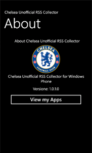 Chelsea Unofficial RSS Collector screenshot 3