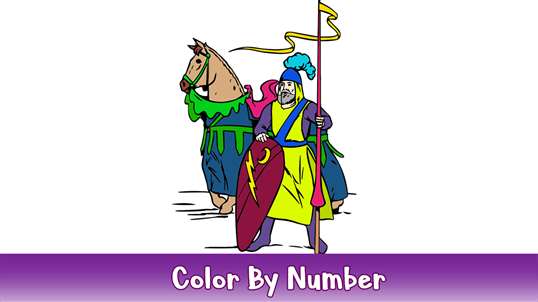 Ancient Era Color by Number - Adult Coloring Book screenshot 1