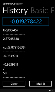 Scientific Calculator screenshot 4