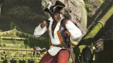 Costume 1 Pirate des 7 mers de DOA6 - Zack