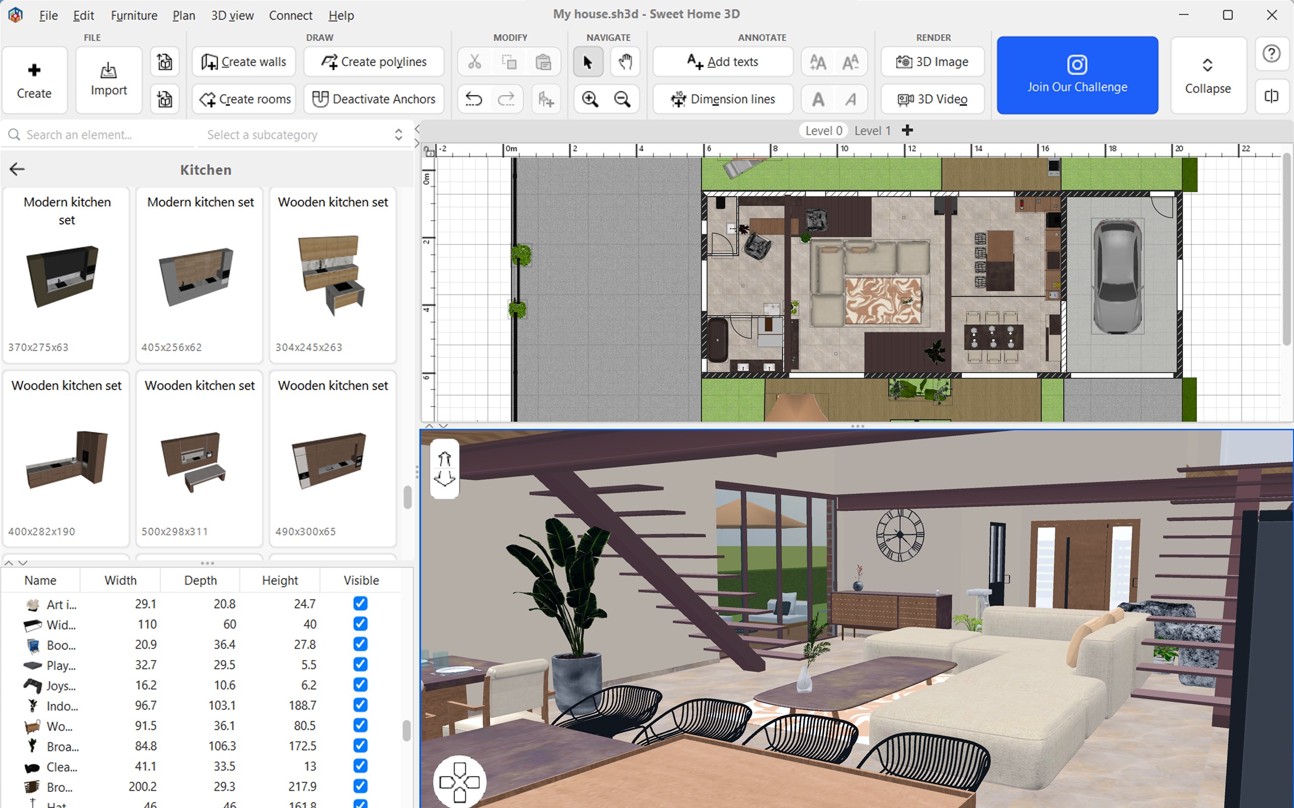 Sweet Home 3D: Interior Design & Home Planner screenshot