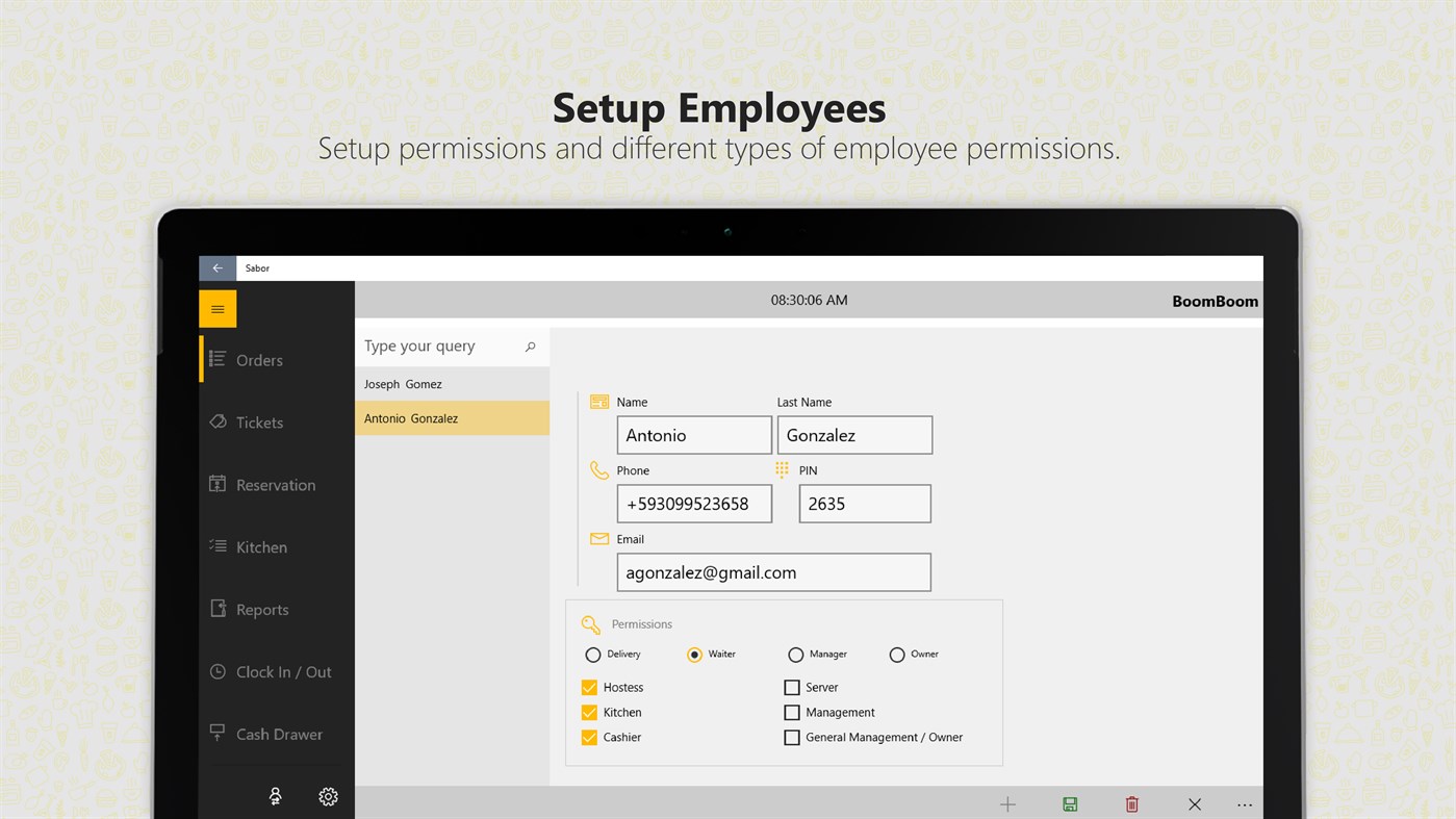 #5. Sabor POS (Windows) 来自: Novaux Inc