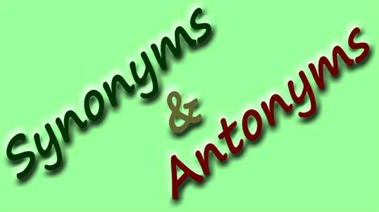 Synonyms and Antonyms Challenge screenshot 1