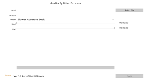 Audio Splitter Express Screenshots 1