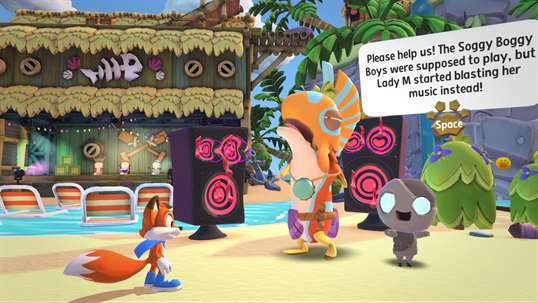 Super Lucky's Tale - Gilly Island Add on screenshot 1