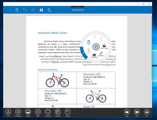 Document Editor For Windows 10 screenshot 1