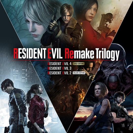 Resident Evil Remake Trilogy for xbox