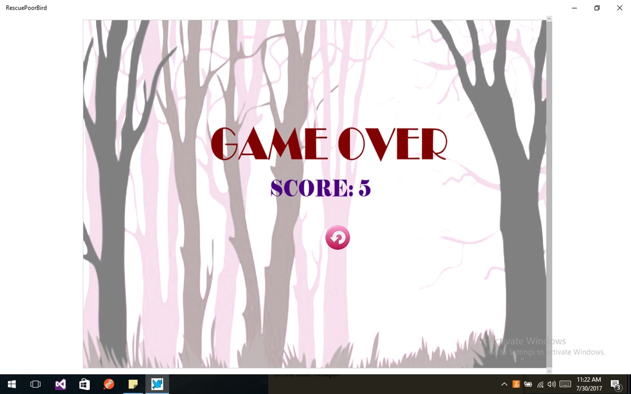 #3. Rescue poor bird (Windows) Podle: Vy Nguyen