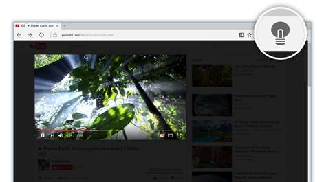 Turn Off the Lights for Microsoft Edge Screenshots 1