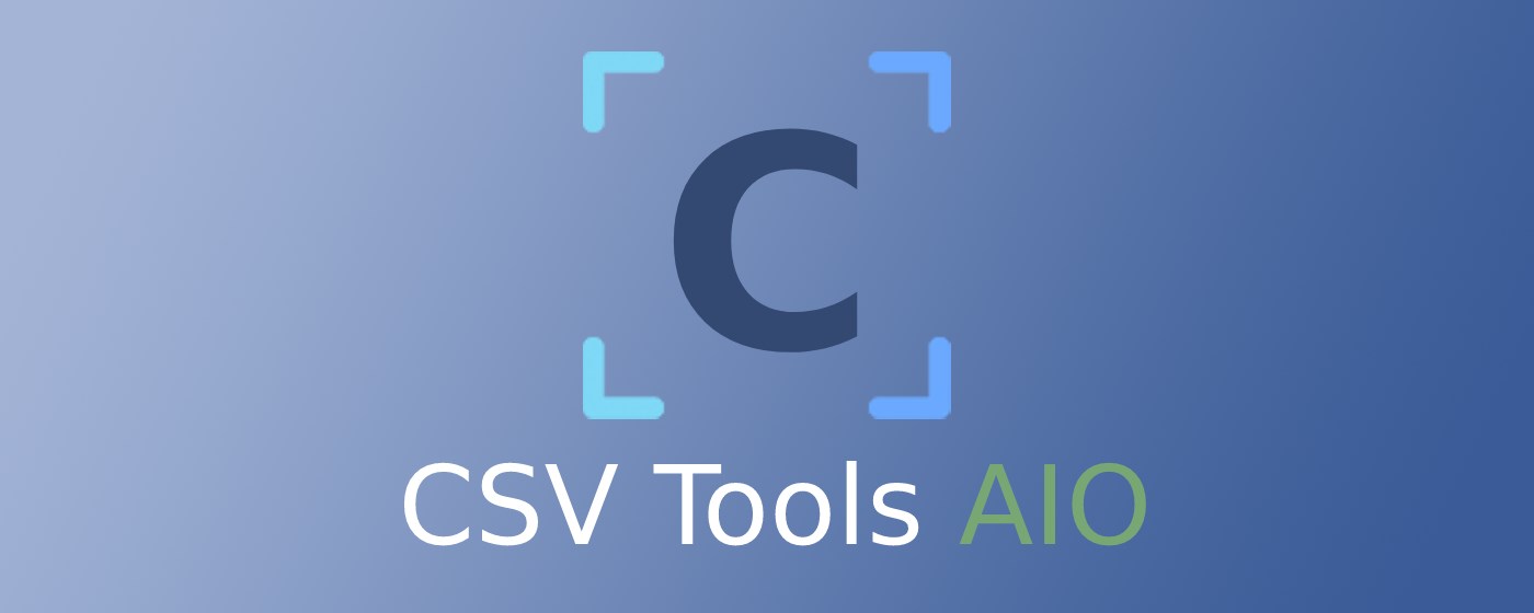 CSV Tools marquee promo image