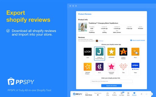 PPSPY - Top Shopify Analytics & Dropshipping Tool