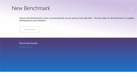 Disk Benchmark screenshot 1