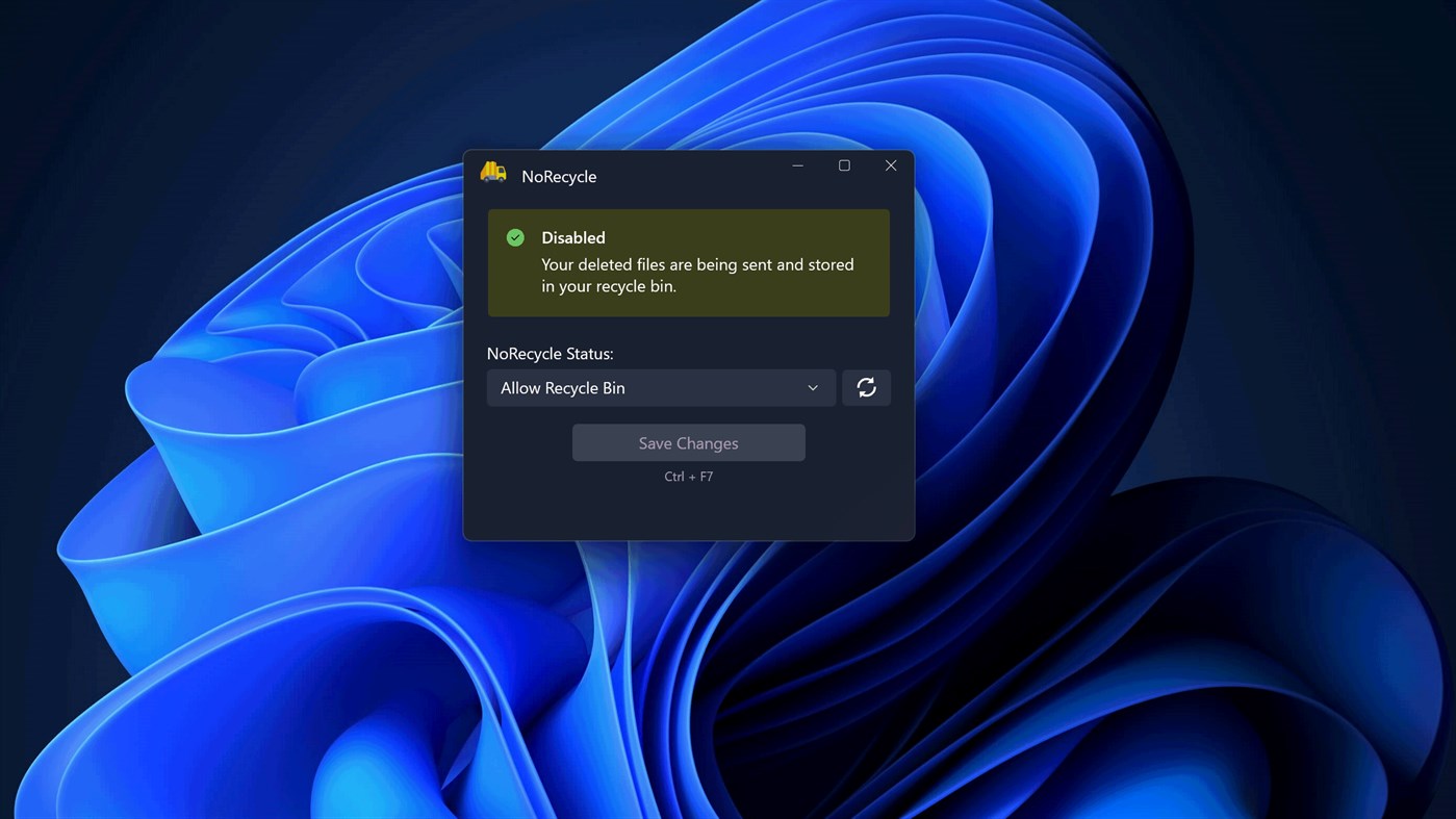 #2. NoRecycle - Skip Recycle Bin (Windows) 由: Evlar