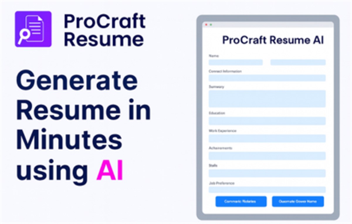 ProCraft Resume AI - Extension