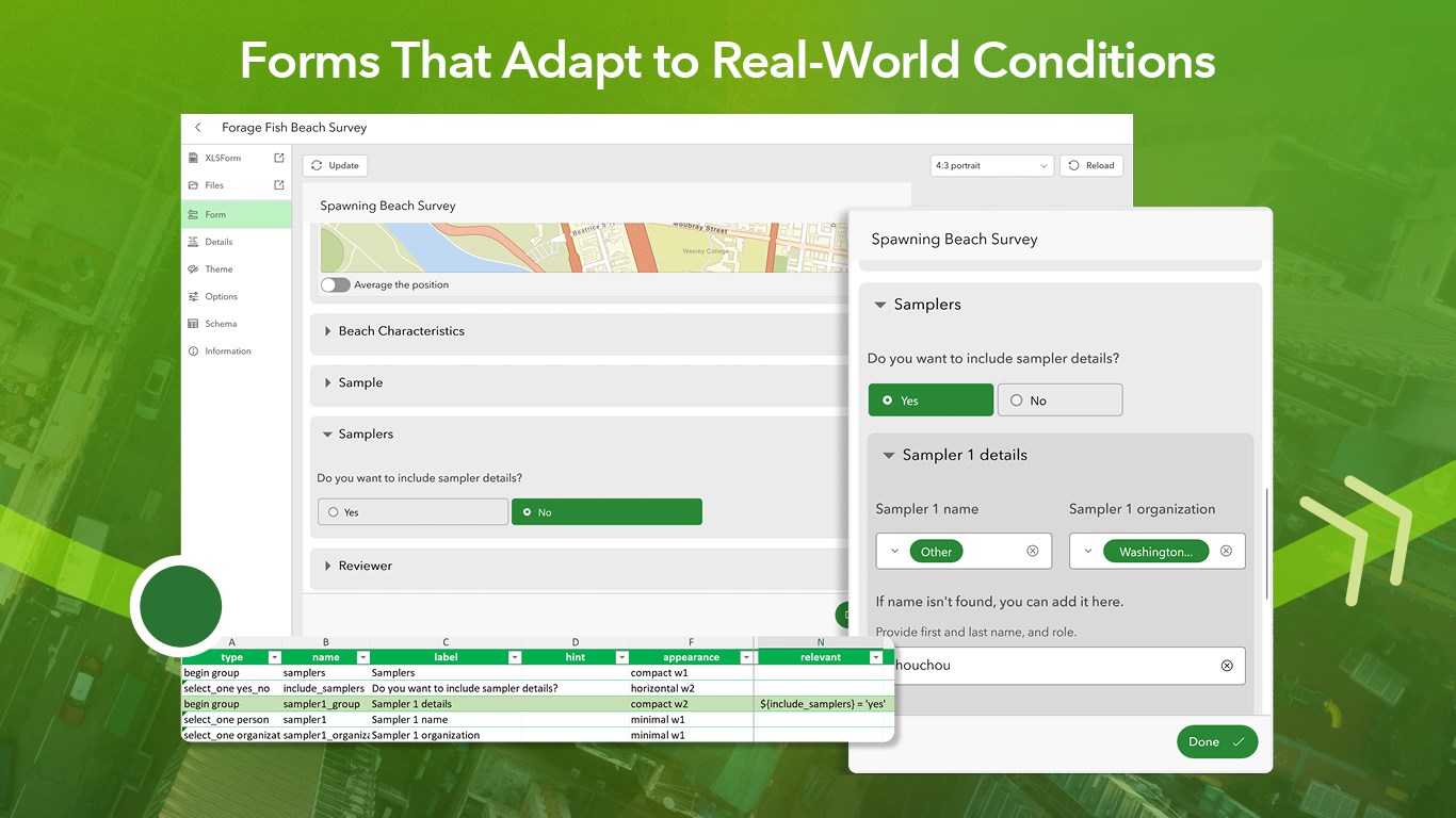 ArcGIS Survey123 Studio screenshot