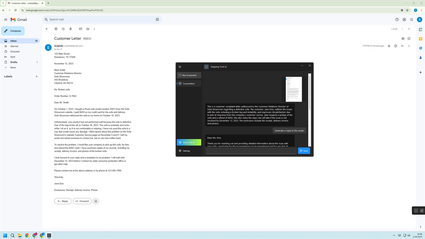 #6. Snipping Tool AI (Windows) 由: SnipitAI
