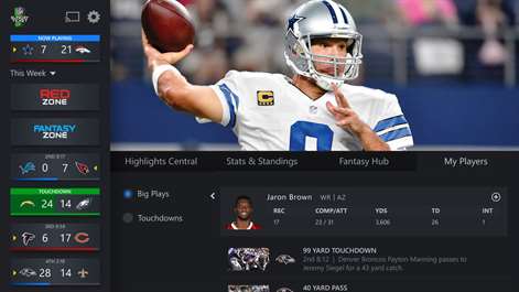 Screenshot: Add players to your Favorites list and get instant alerts every time they make a big play