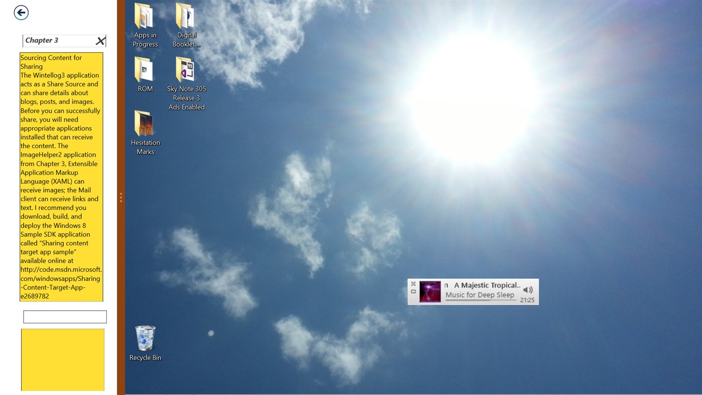 #6. Sky Notes 305 (Windows) By: NAOX