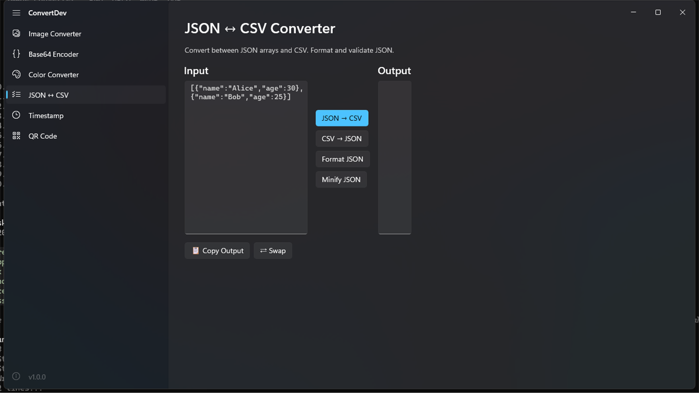 #3. ConvertDev - Universal Converter (Windows) โดย: Meta49