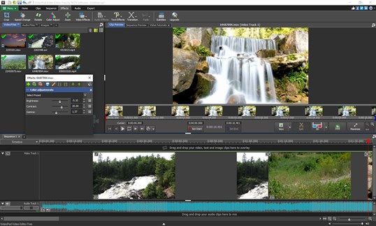 VideoPad Video Editor Free screenshot 3