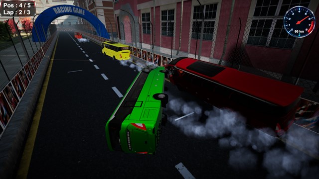 Bus Simulator Racing Multiplayer Game screenshot 2