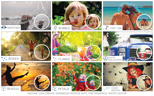 Fotogenic : Inspiring Photo Editor - Instagram, SnapChat and Facebook Filters screenshot 1