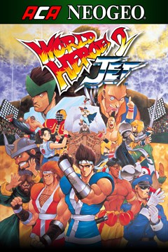 Cover poster for ACA NEOGEO WORLD HEROES 2 JET