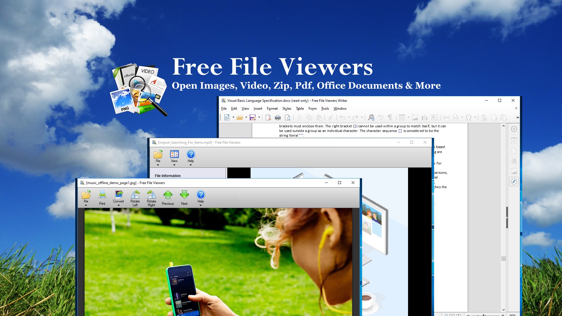 Free File Viewers Beziehen Microsoft Store De De
