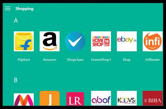 Shopping - India screenshot 1
