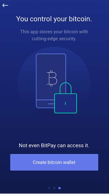 add btc wall from bitpay somewhere else