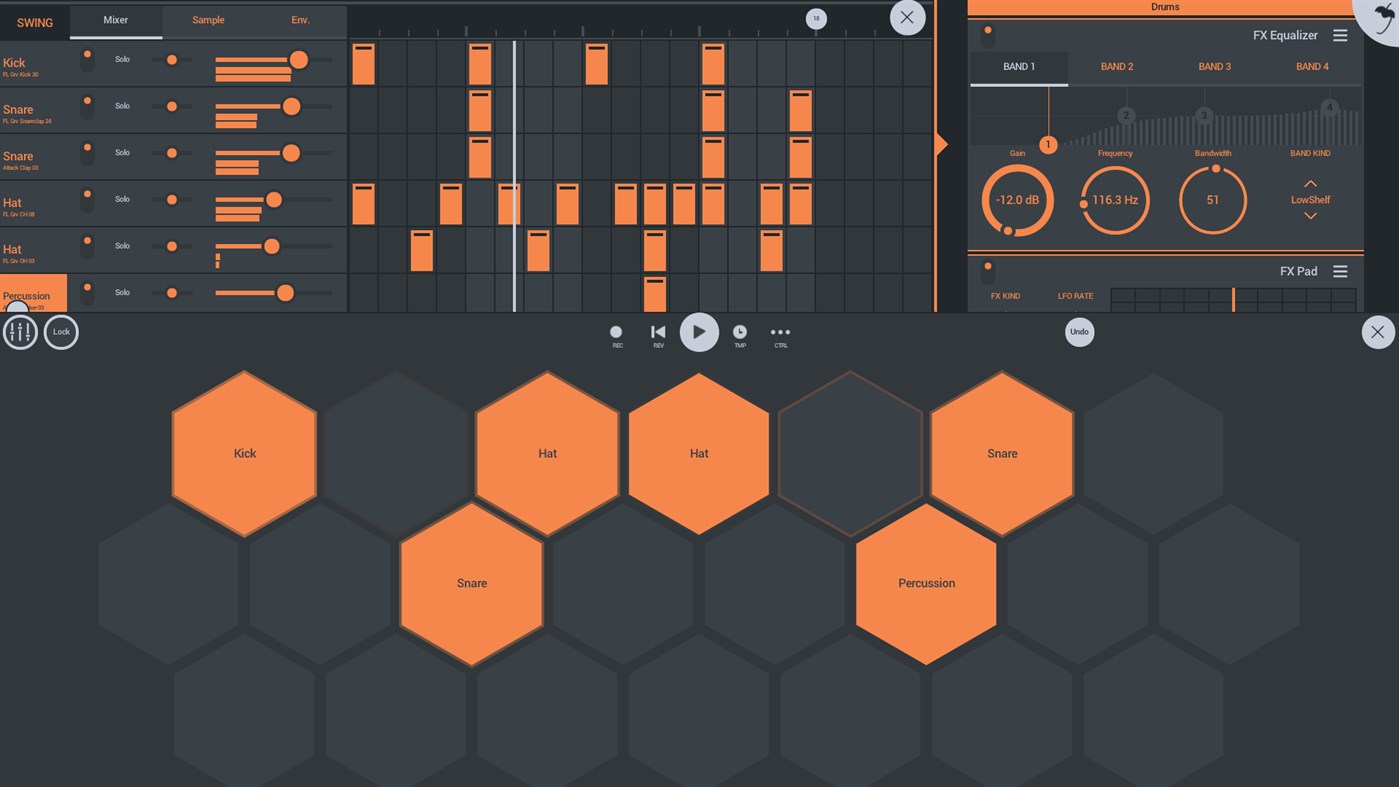 #4. FL Studio Mobile (Windows) Ved: Image-Line