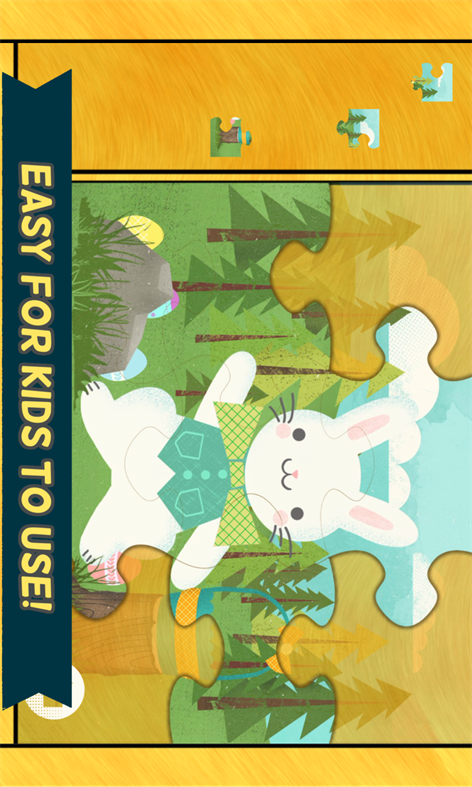 Easter Bunny Games for Kids: Puzzles Screenshots 2
