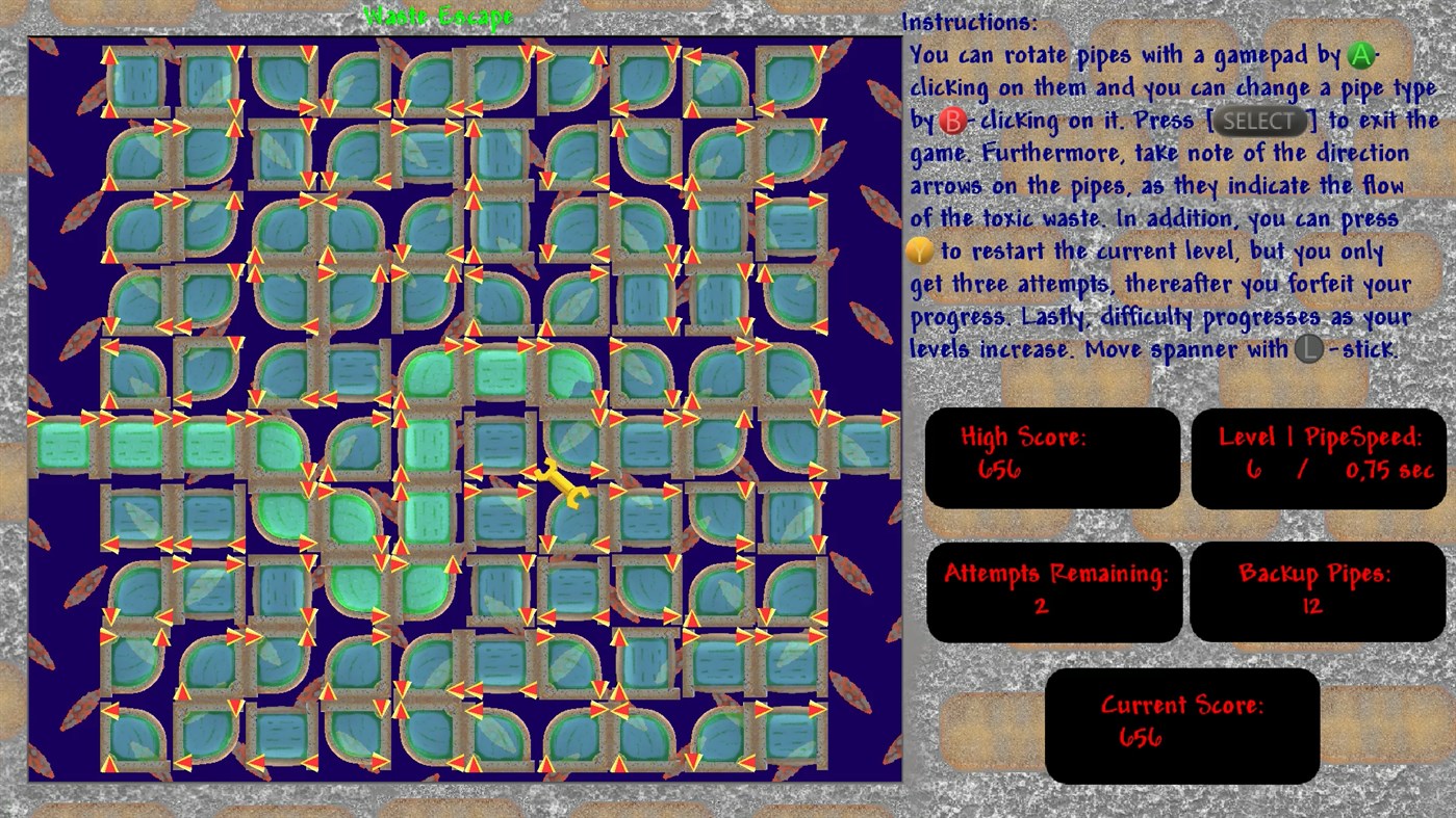 #3. Waste Escape (Windows) 来自: HitBM47 Creations