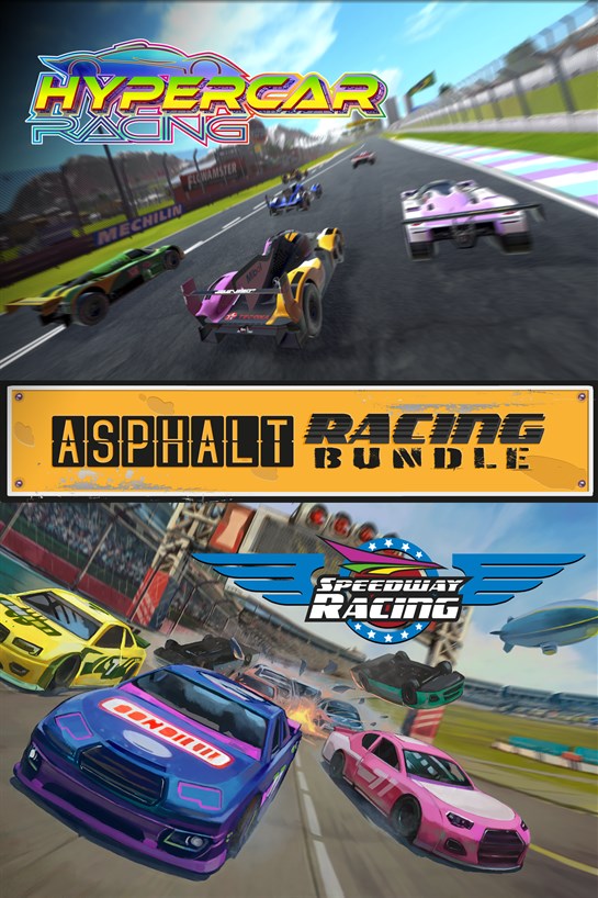 Box shot of Asphalt Racing Bundle Hypercar & Speedway